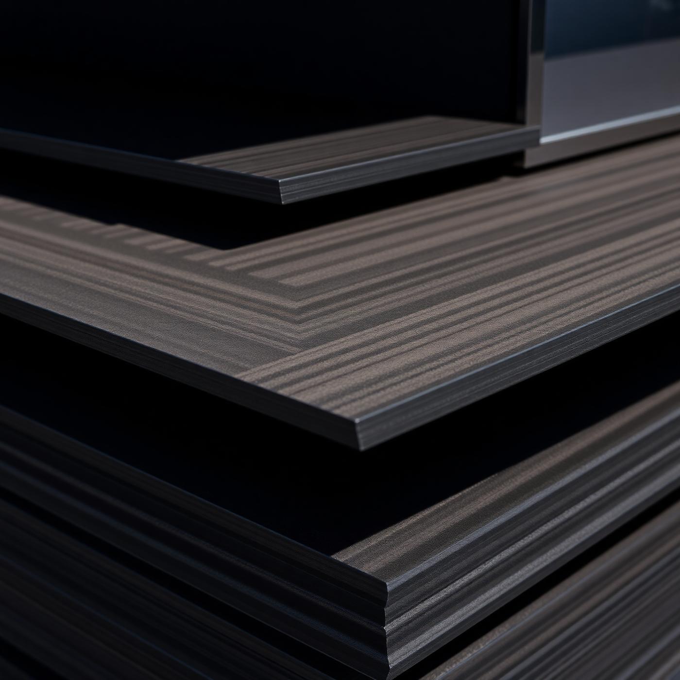 Profilé bardage aluminium architectural haushaut — chantier Mantes-la-Jolie