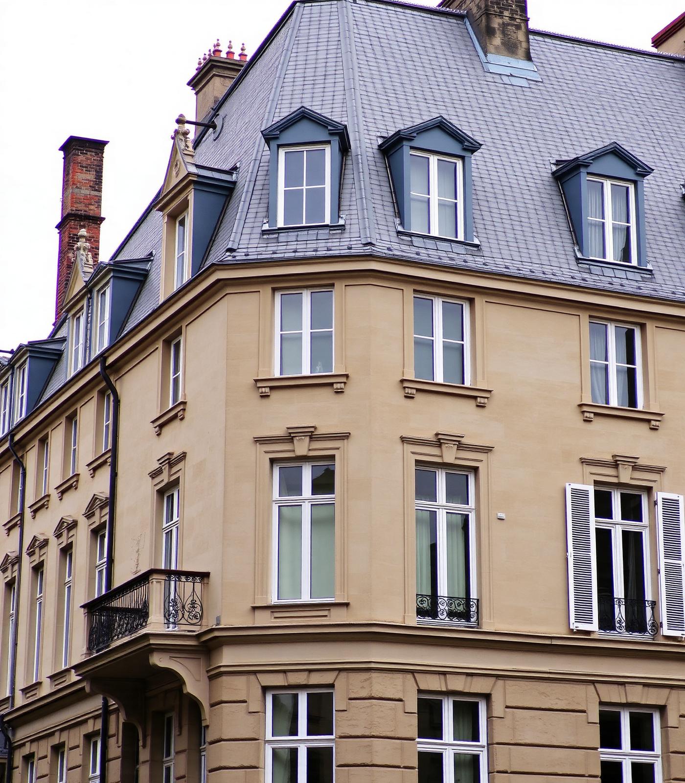 Toiture zinc joint debout
